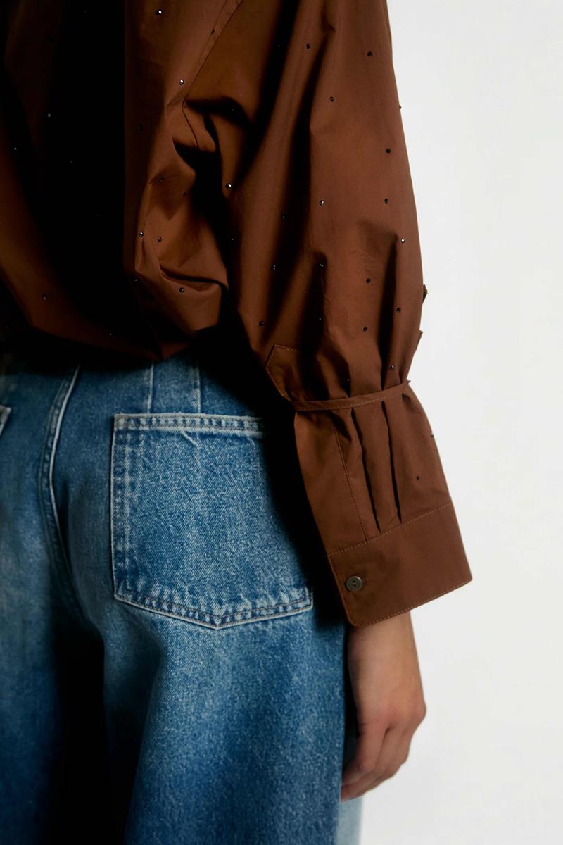 Aaiko Blouse Mikkie Bruin 4