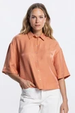 Jansen Amsterdam Blouse Pia Oranje 1
