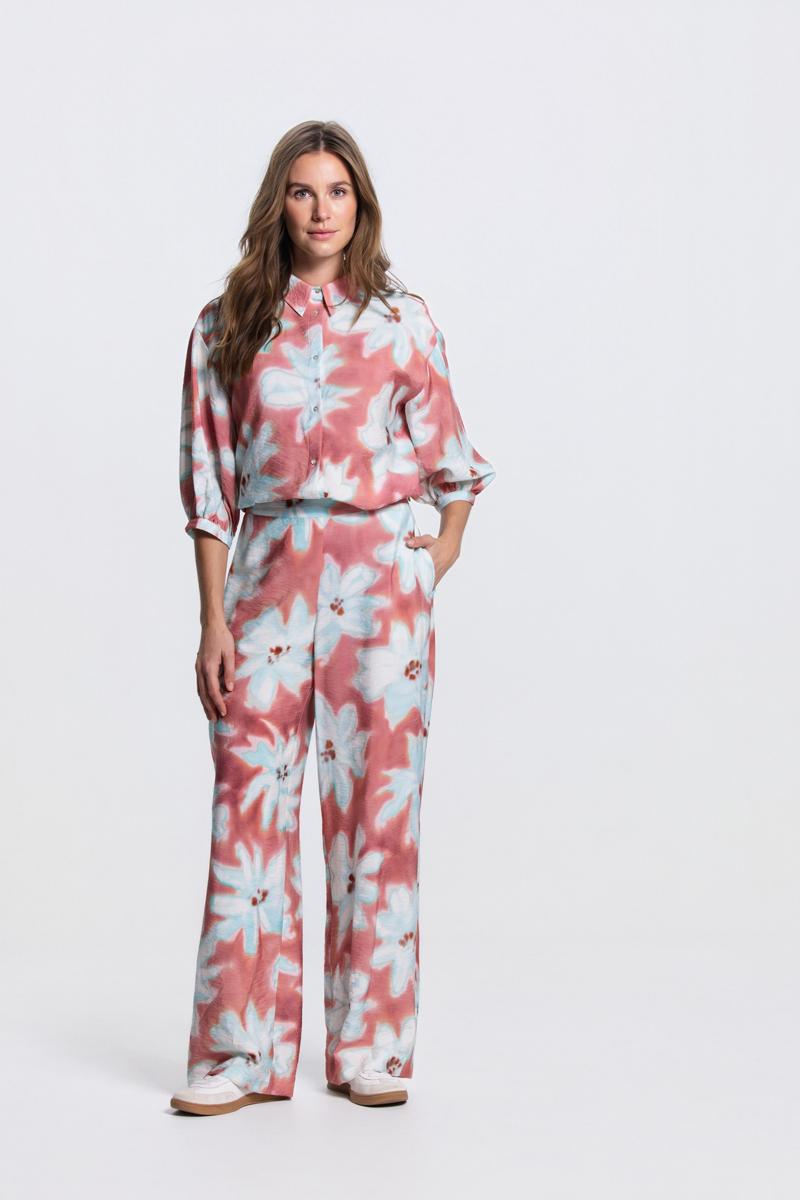 Jansen Amsterdam Pantalon Rosalinde Roze 5