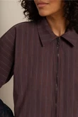 Studio Anneloes Blazer Marcella stripe j Bruin 4