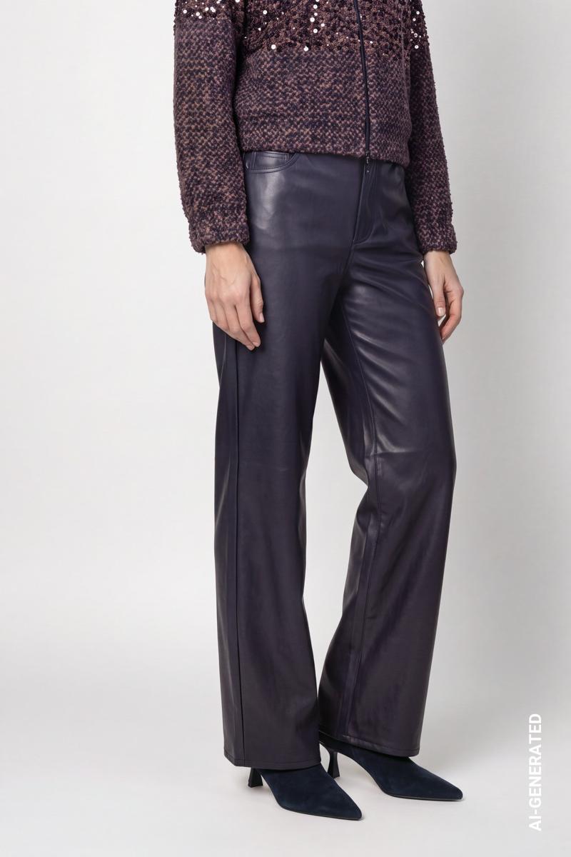 Monari Pantalon 810589 Blauw 3