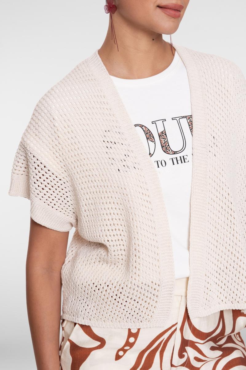 Geisha Gilet 64368-70 Off-White 4
