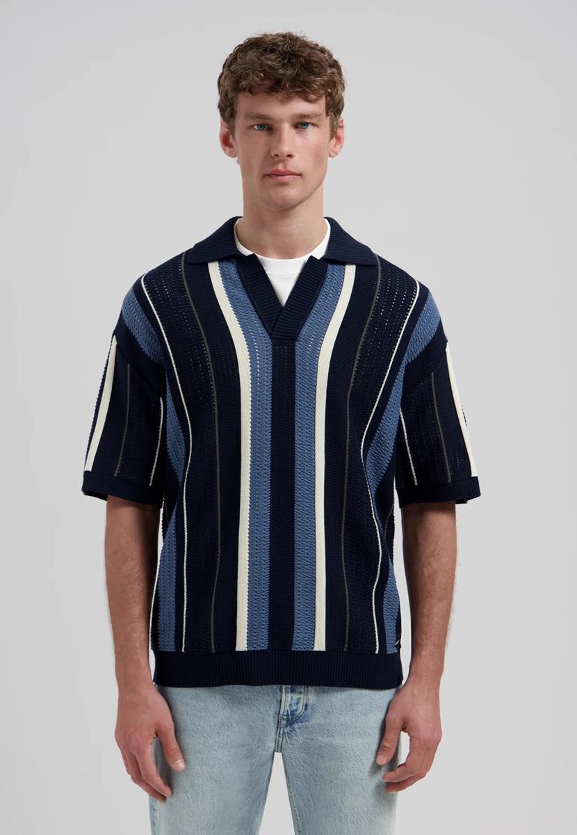 Dstrezzed Polo Mylo Blauw 1