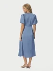 Neo Noir Jurk Illana Blauw 3