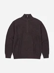 Butcher of Blue Trui Market Half Zip Bruin 2