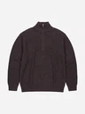 Butcher of Blue Trui Market Half Zip Bruin 2