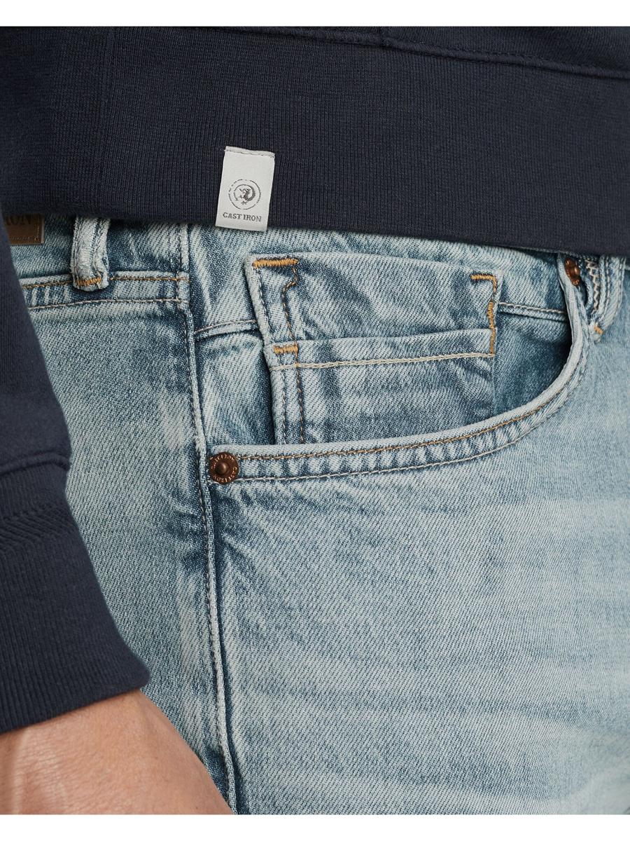 Cast Iron Pantalon CTR620 Blauw 6