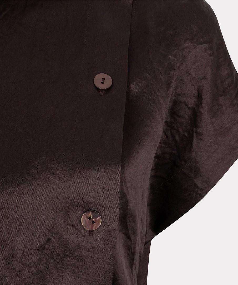 EsQualo Blouse F26.05545 Bruin 6