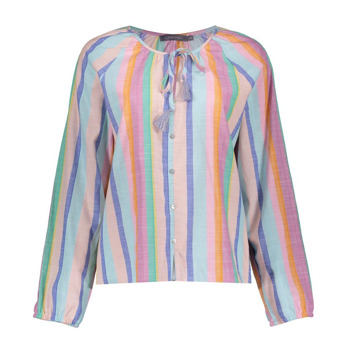 Geisha Blouse 63281-20 Blauw 2