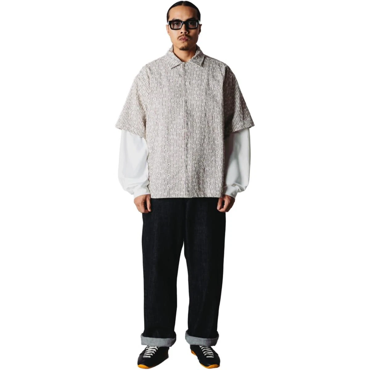 WOODBIRD Longsleeve Wang Off-White 1