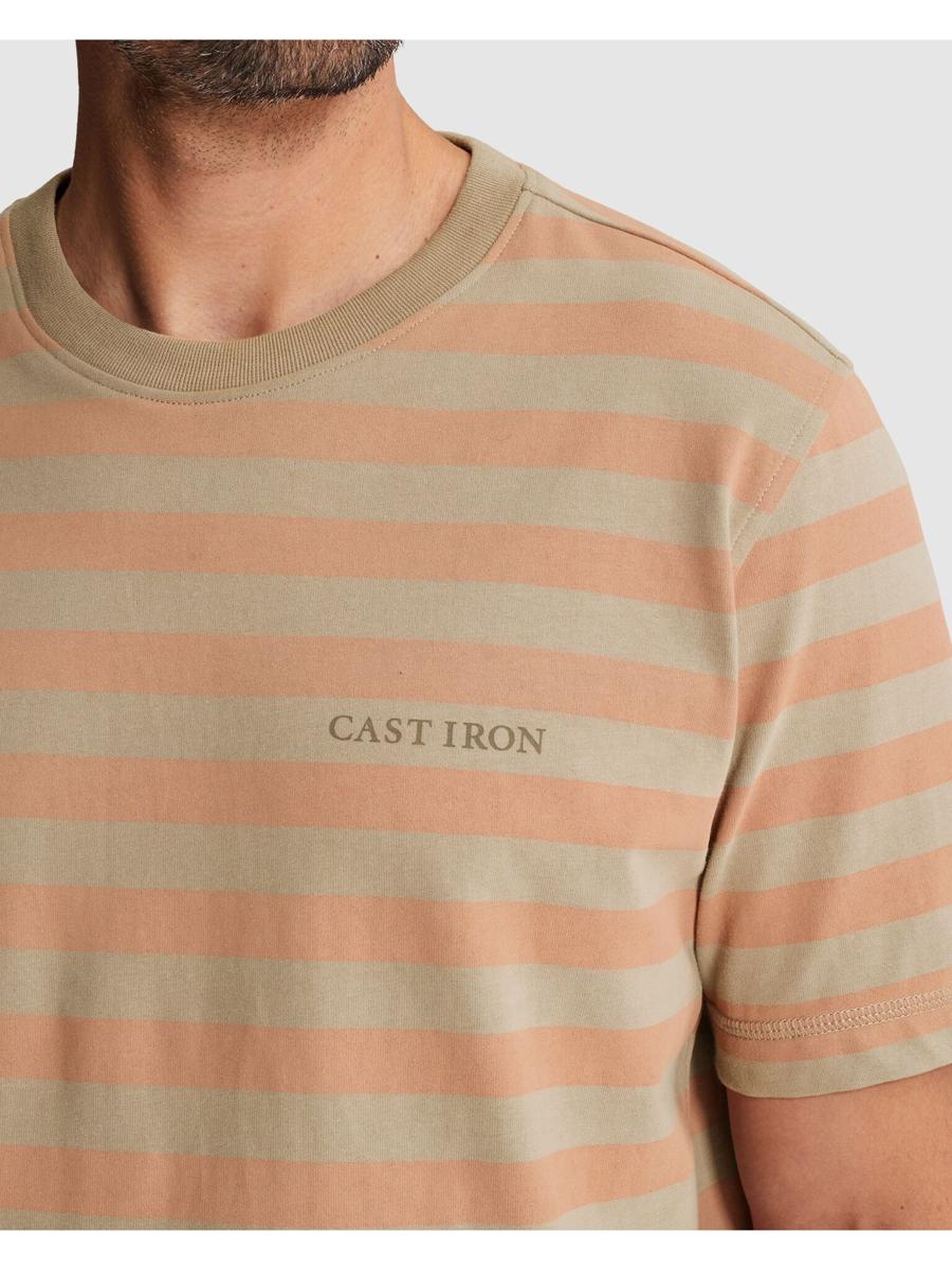 Cast Iron T-Shirt CTSS2603569 Oranje 5