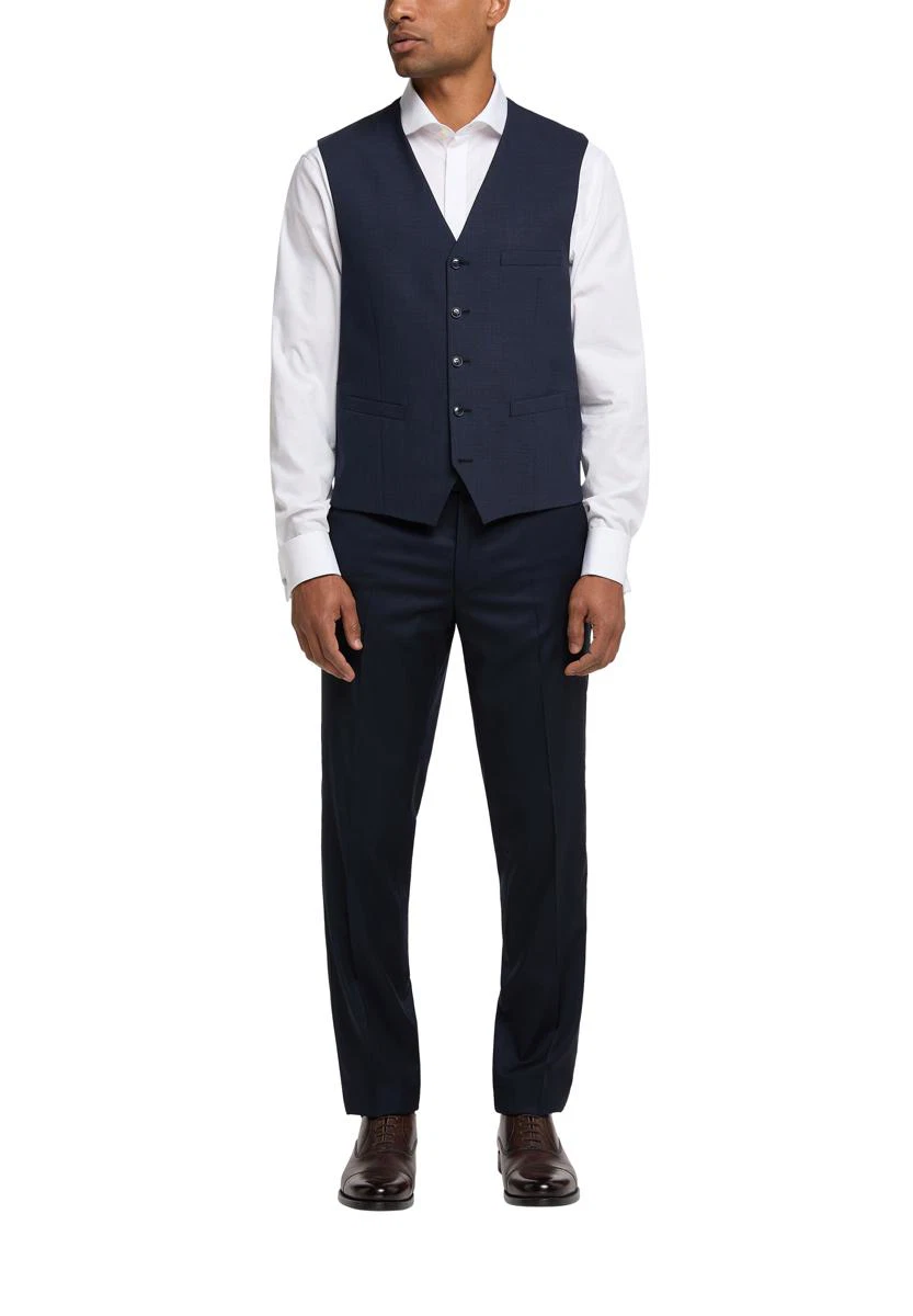 Carl Gross Gilet Winslow Blauw 2