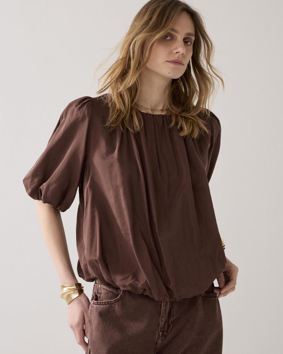 Summum Blouse 2s3442-12370 Bruin 5