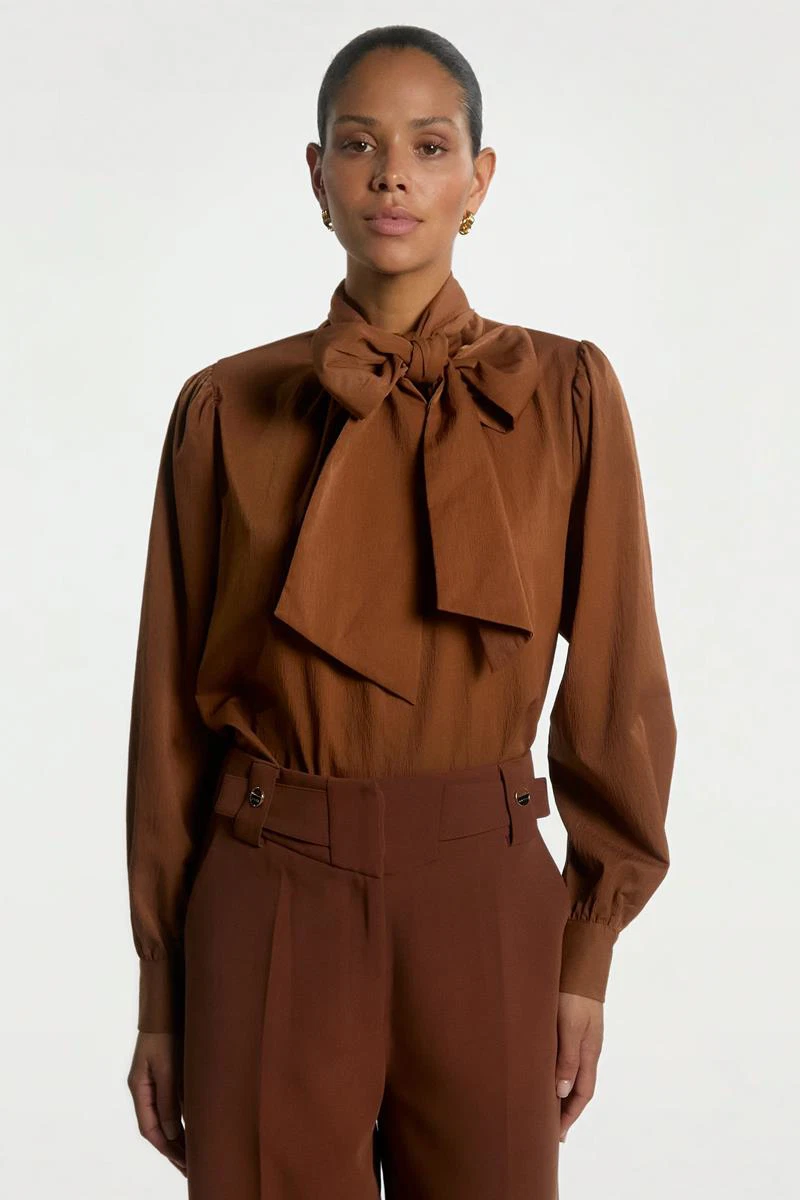 Aaiko Blouse Bowi Bruin 1
