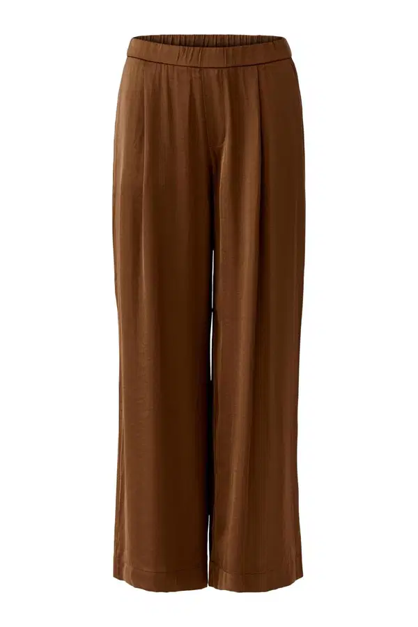 Oui Pantalon 0096311 Bruin 1