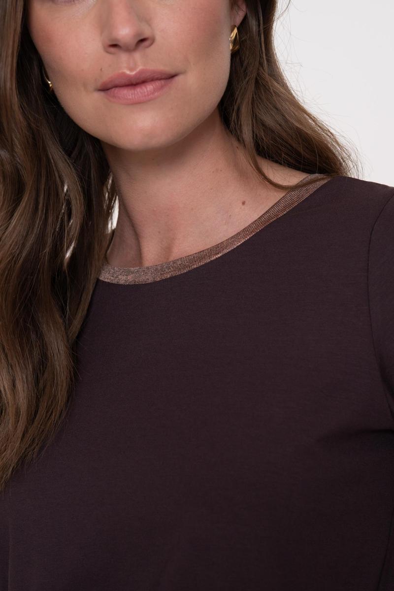 Geisha T-Shirt 52859-20 Bruin 4