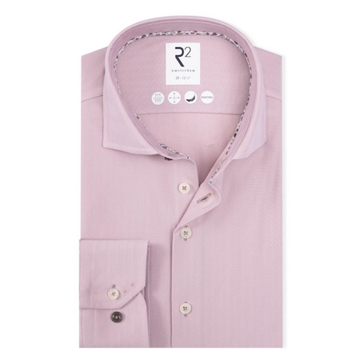 R2 Amsterdam Overhemd 130.WSP.006 Roze 1