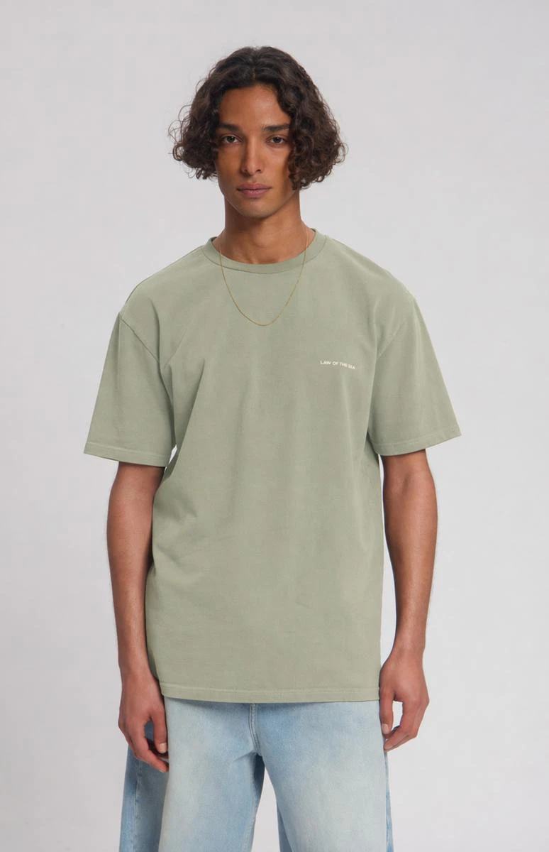 Law of the Sea T-Shirt LAW-10435 Groen 3
