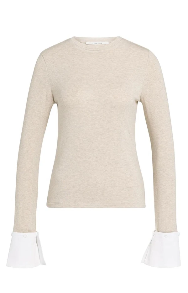 YAYA T-Shirt 01-709418-609 Beige 1