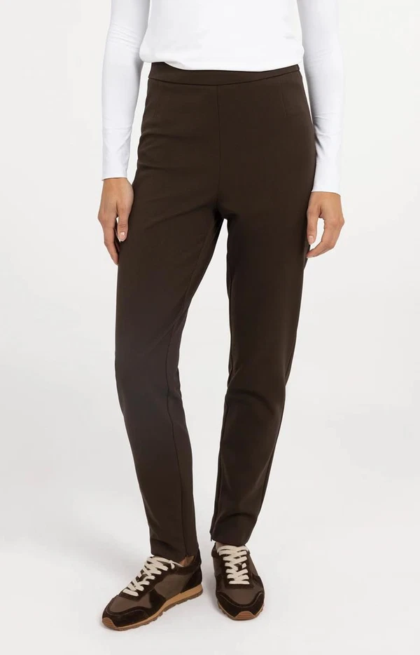 YAYA Pantalon 01-331014-610 Bruin 1