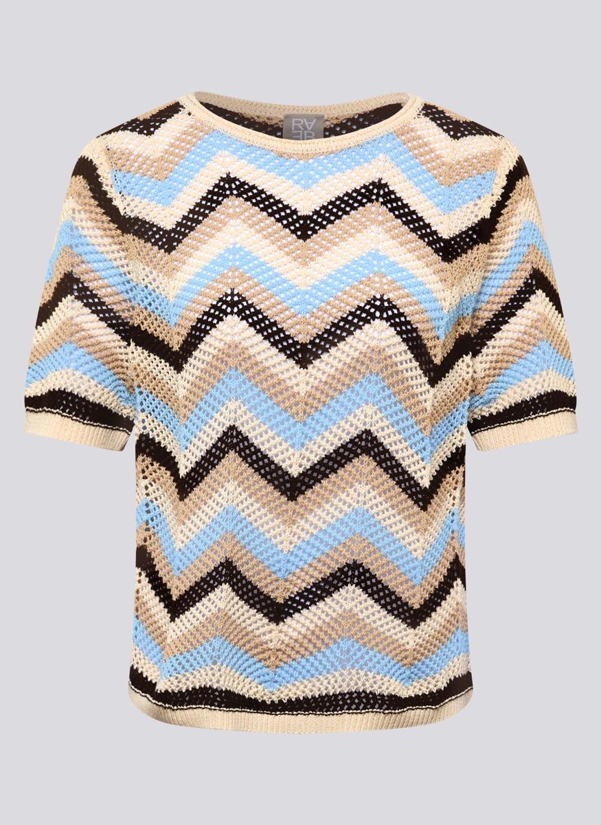 Rabe T-Shirt 56-118603 Blauw 2