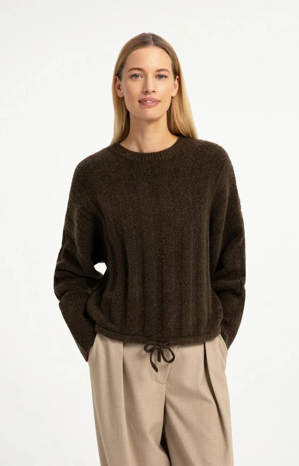 YAYA Trui 01-000631-609 Bruin 1