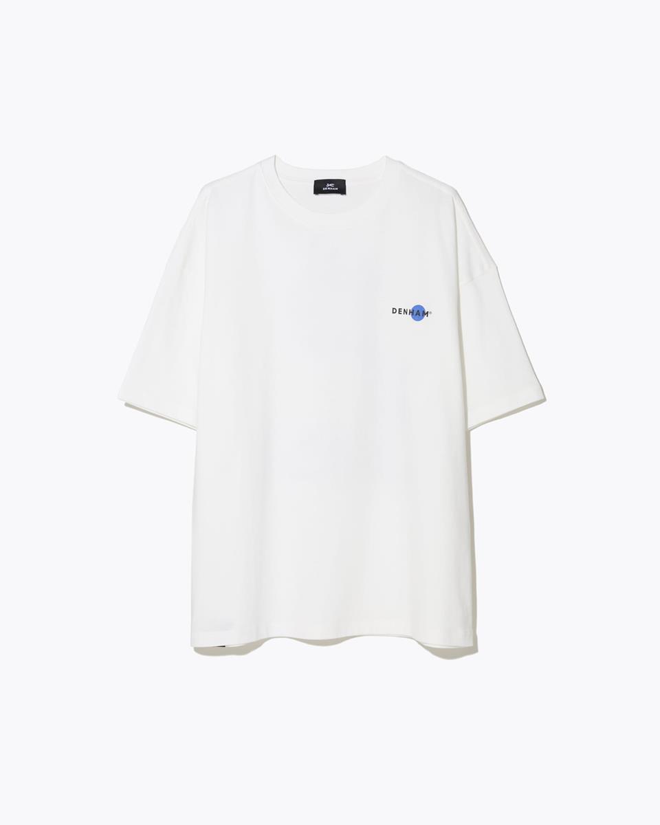 Denham T-Shirt 01-26-01-52-074 Wit 2