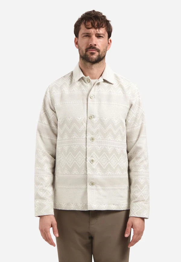 No Excess Overshirt 31510112 Beige 1