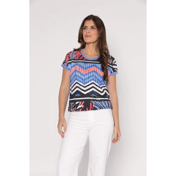 Roberto Sarto T-Shirt 611115 Blauw 1