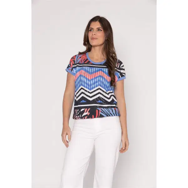 Roberto Sarto T-Shirt 611115 Blauw 1