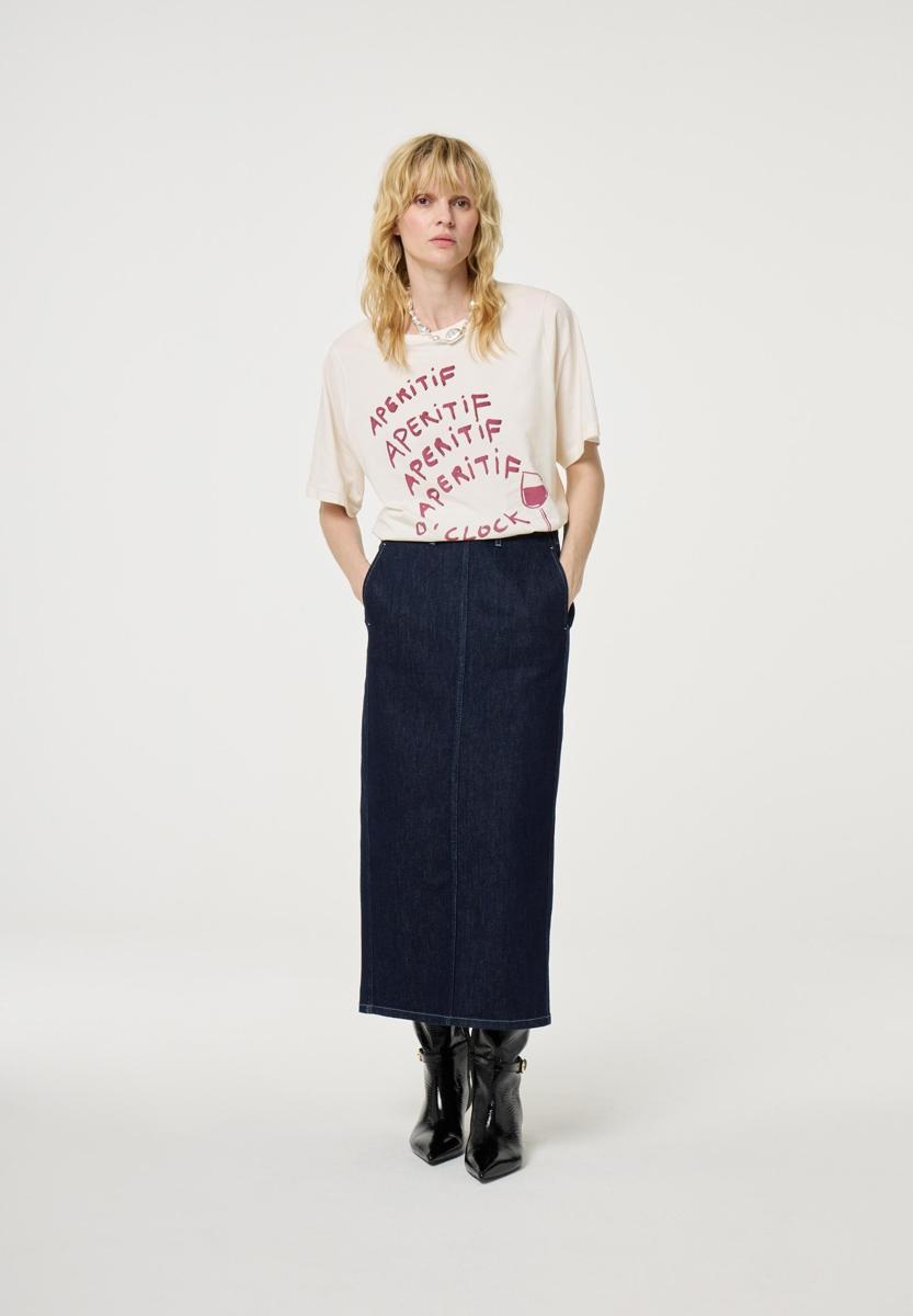 Fabienne Chapot T-Shirt Rose Wine T-shirt Off-White 1