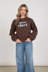 NUKUS Sweater NKF03099 Bruin 5