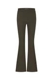 Studio Anneloes Pantalon Flair Bonded Groen 2