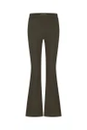 Studio Anneloes Pantalon Flair Bonded Groen 2
