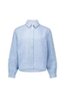 Studio Anneloes Blazer Vieve tweed jacke Blauw 1
