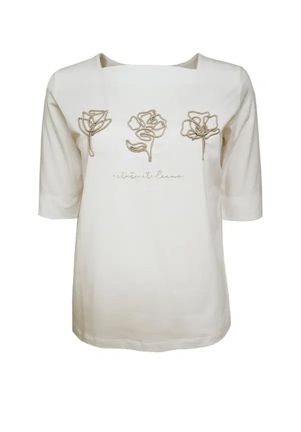 Bianca T-Shirt 76020 Off-White 1