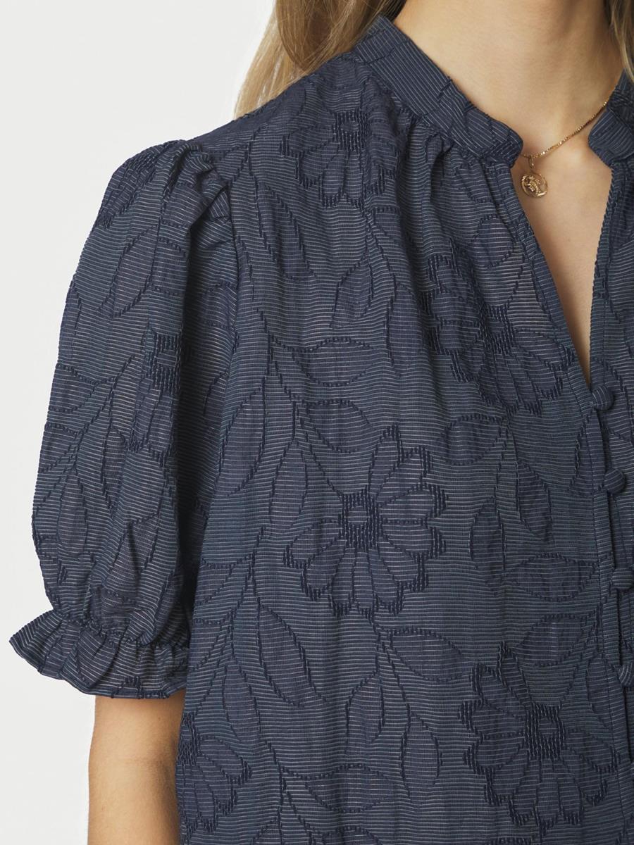 Neo Noir Blouse Zika Blauw 5