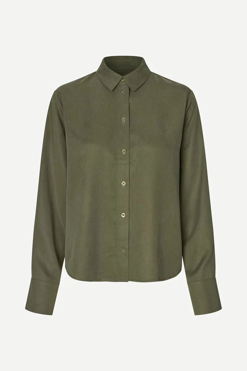 Samsøe Samsøe Blouse Samina Groen 2