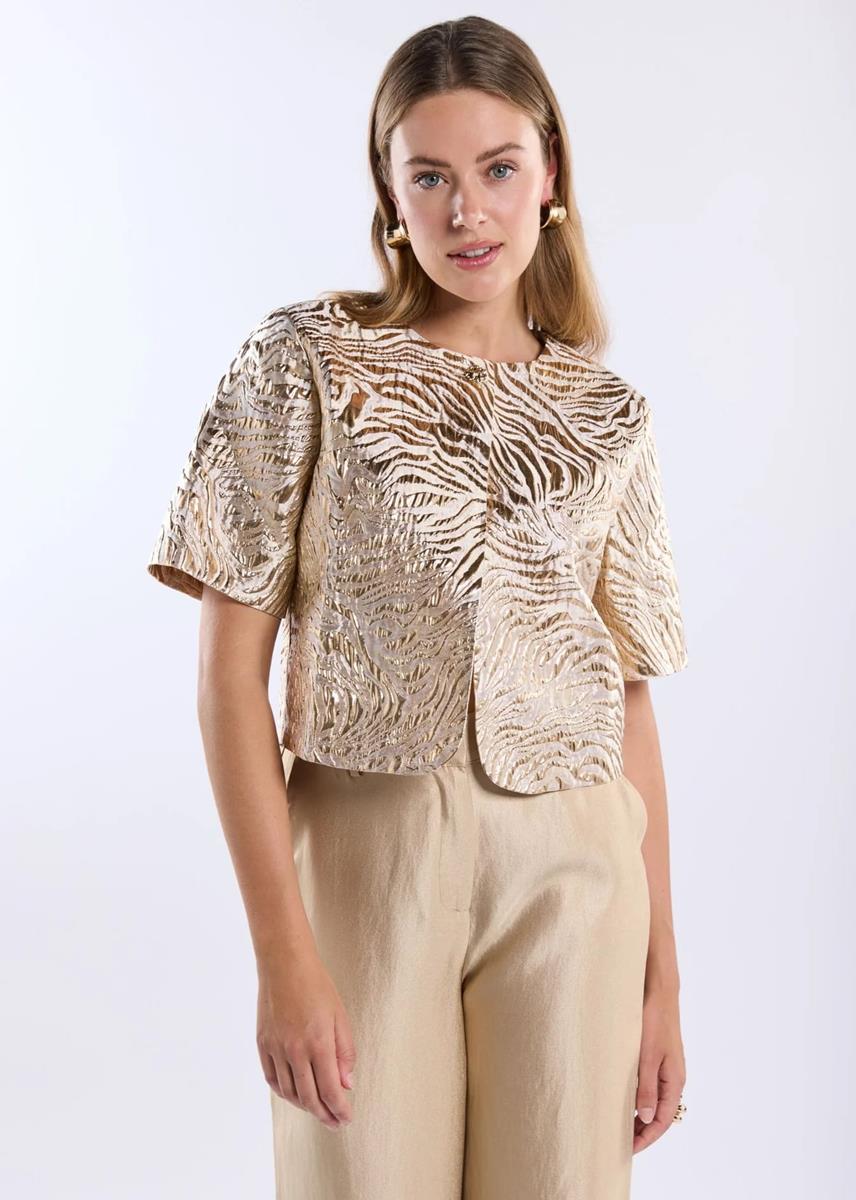 Freebird Blazer Livia Goud 1