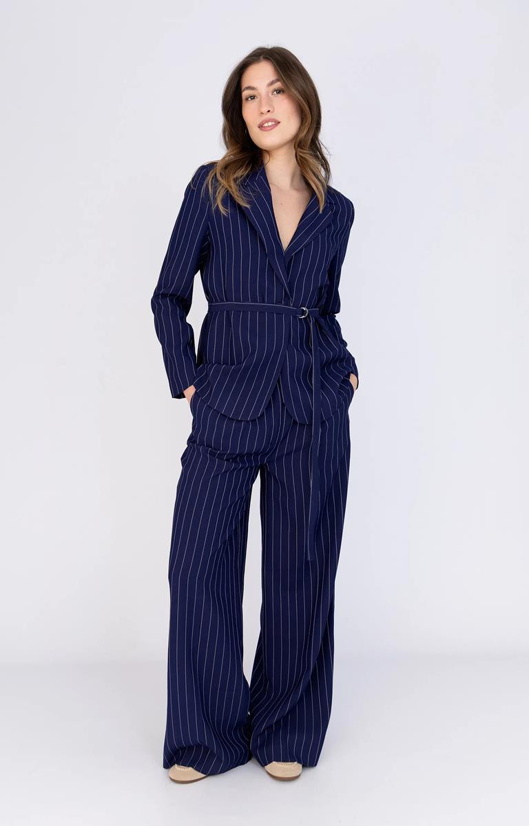 Anna Pantalon 32a02-03430 Blauw 1