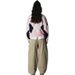 WOODBIRD Vest Argyle Roze 3