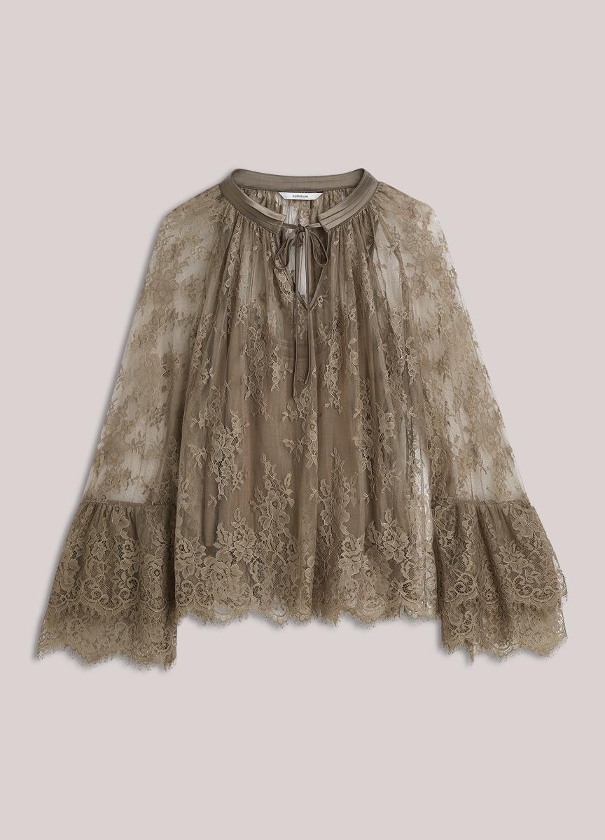 Summum Blouse 2s3510-12517 Taupe 2