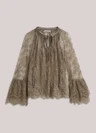 Summum Blouse 2s3510-12517 Taupe 2
