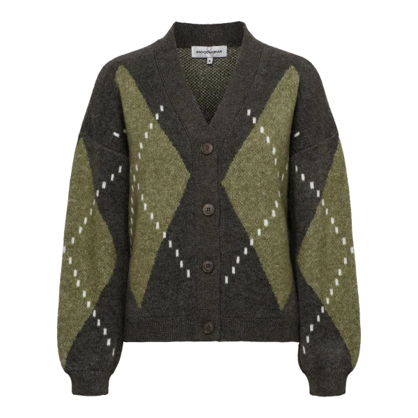 &Co Woman Vest CA132 Groen 1