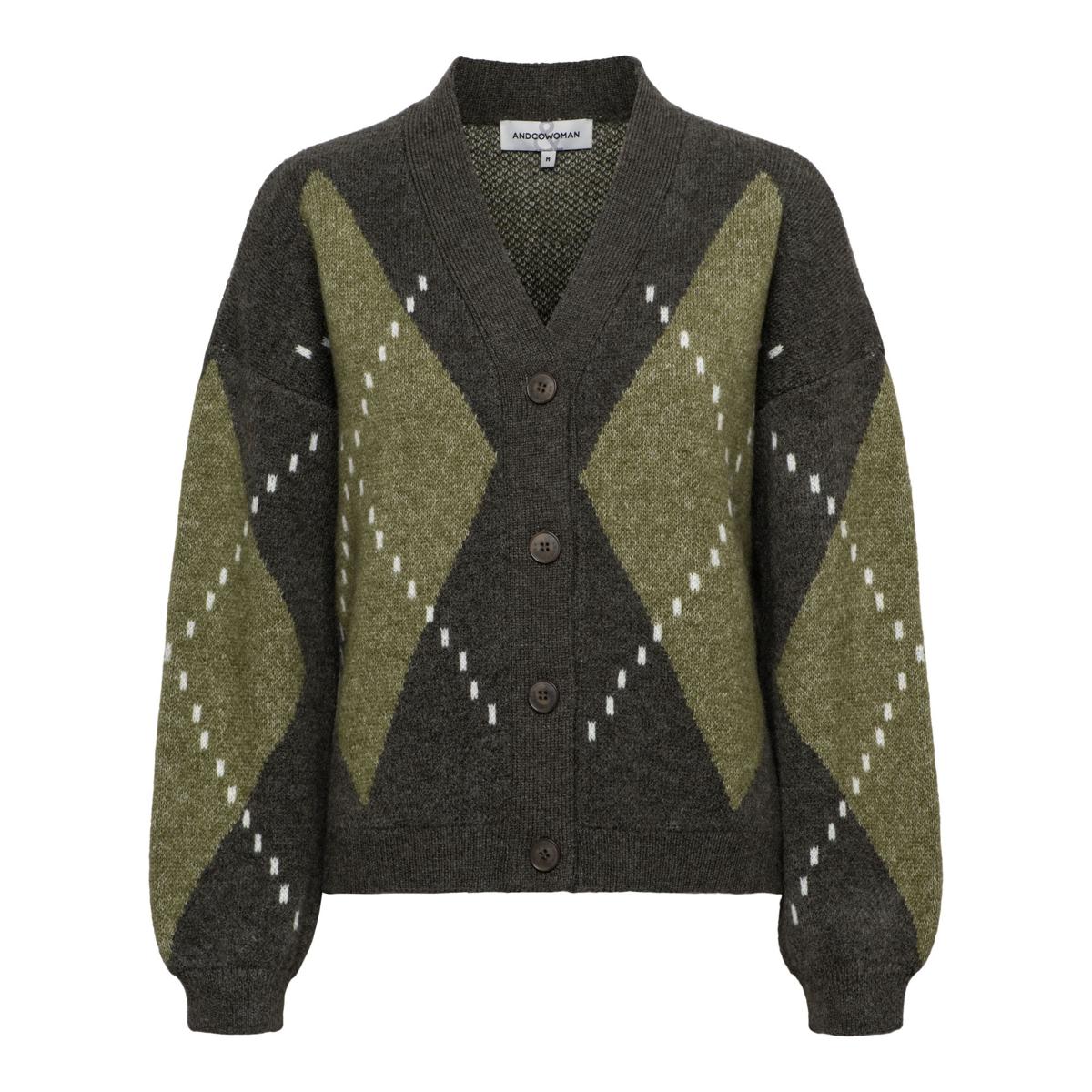 &Co Woman Vest CA132 Groen 1