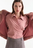 Jansen Amsterdam Blouse JANICE W26 Roze 4