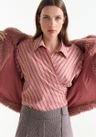 Jansen Amsterdam Blouse JANICE W26 Roze 4