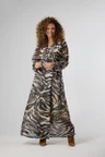 Label DOT Jurk 2623002 Taupe 6