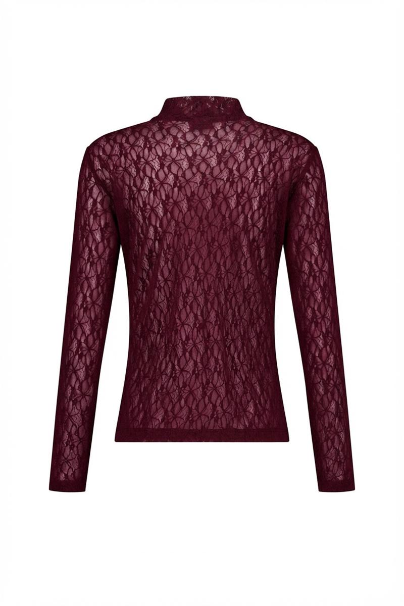 Studio Anneloes Longsleeve Reagan lace col t Paars 2