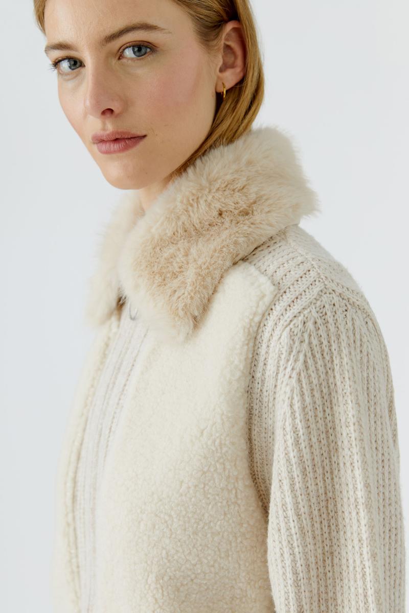 Oui Blazer 0100085 Beige 5